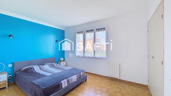 Maison 3 chambres, avec jardin et garage à Elne (66200)