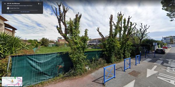 Terrain Mandelieu La Napoule 1424 m2