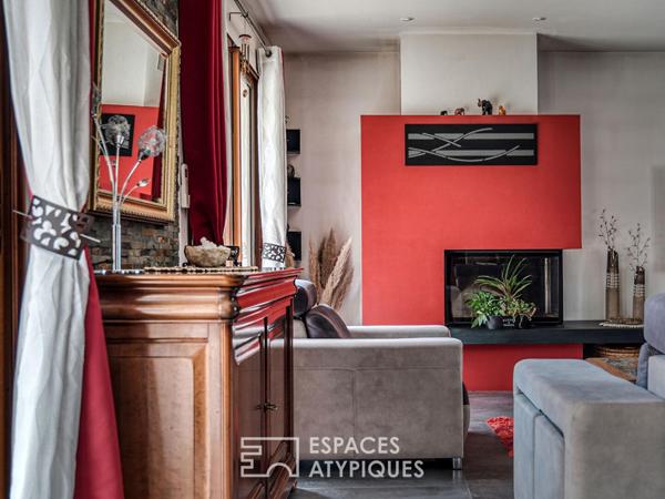 Élégante maison béarnaise et sa dépendance au coeur d’un parc paysager