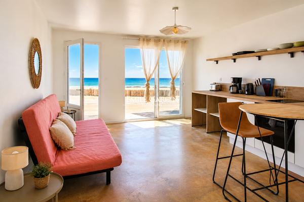 À vendre - Montalivet-les-Bains Studio  - vue océan - Rdc