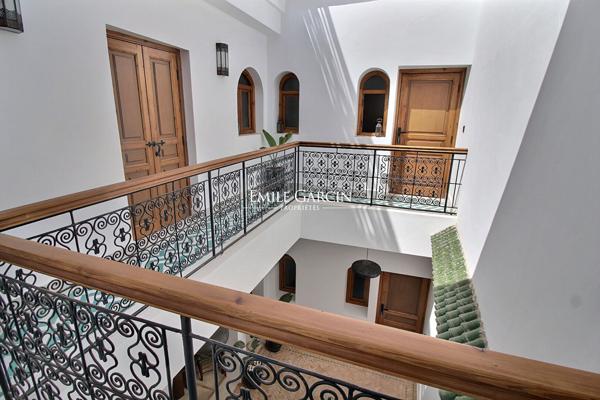 À vendre joli Riad au quartier Bab Doukkala à Marrakech