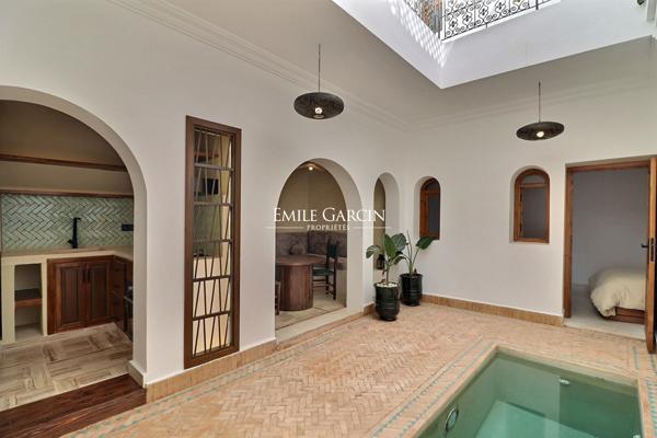 À vendre joli Riad au quartier Bab Doukkala à Marrakech