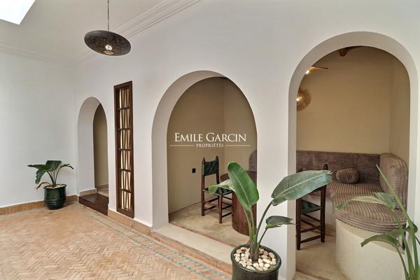 À vendre joli Riad au quartier Bab Doukkala à Marrakech