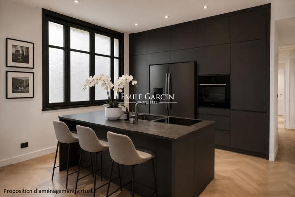 A vendre - Appartement familial - Neuilly sur Seine - Vue dégagée - 4 chambres - 240 m2