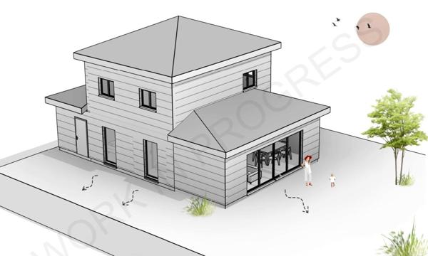 Maison familiale récente, calme et évolutive