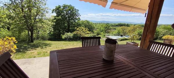 Charme et nature aux portes de l’Ardèche – Mas en pierre sur 2,7 hectares Barjac (30430)