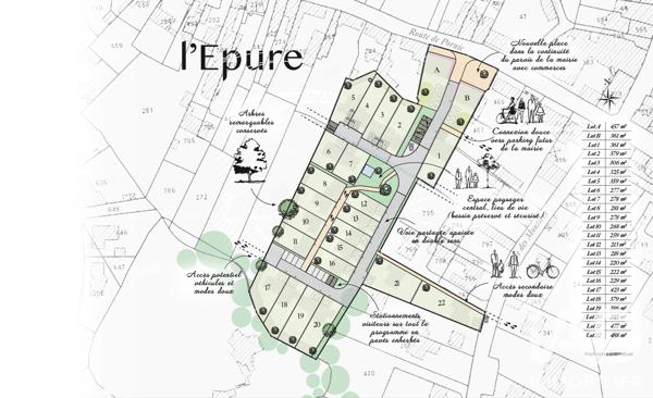 Terrain à vendre 326 m² Chaumes-en-Retz