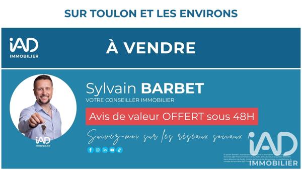 Appartement à vendre 2 pièces 33,6 m² La Garde