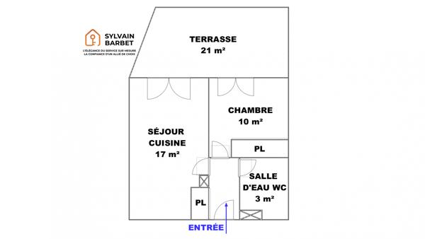 Appartement à vendre 2 pièces 33,6 m² La Garde