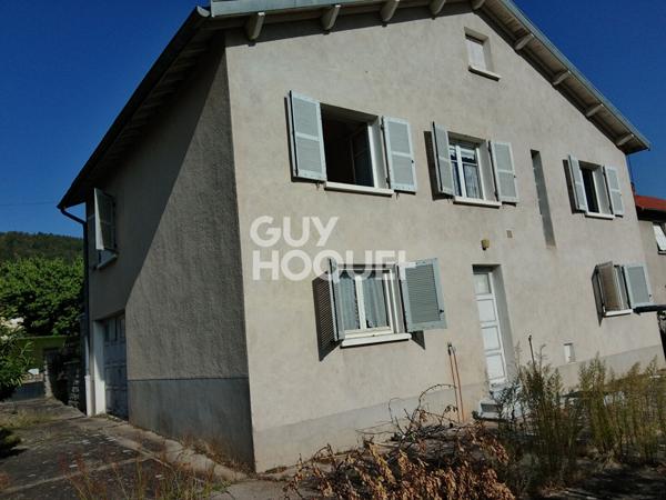 Maison des années 70 avec terrain