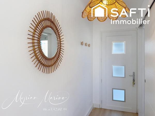 Saint-Aygulf – Appartement T3 lumineux avec jardin privatif 225 m², parking et plages à pied