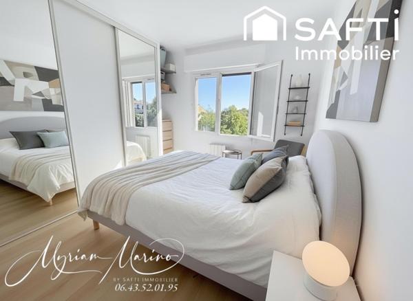 Saint-Aygulf – Appartement T3 lumineux avec jardin privatif 225 m², parking et plages à pied