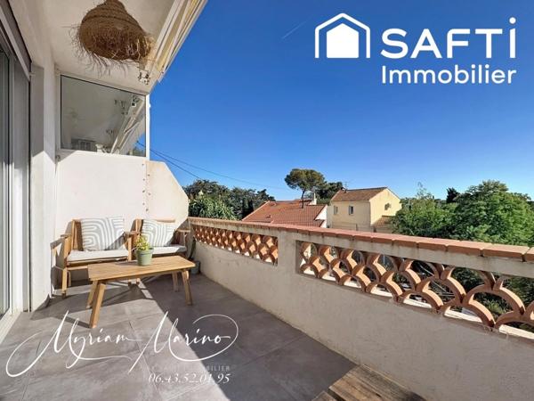 Saint-Aygulf – Appartement T3 lumineux avec jardin privatif 225 m², parking et plages à pied