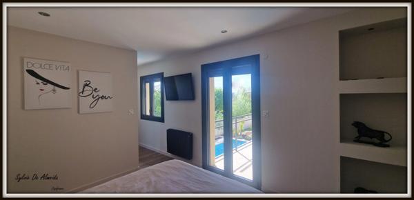 Propriété à vendre 6 pièces FEILLENS (01)proche Mâcon 207m², piscine chauffée, double garage,5 chambres 2 suites