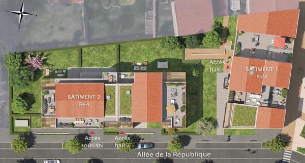 💎 Appartement à vendre 2 pièces COURNON D'AUVERGNE (63) Votre Pied-à-Terre Élegant : T2 Lumineux avec Terrasse en Cœur de Ville