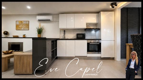 Appartement à vendre 3 pièces LE CAP D'AGDE (34), Rez de jardin, Secteur pinede proche tennis et village naturiste, 2 chambres + Parking