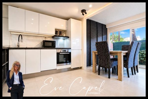 Appartement à vendre 3 pièces LE CAP D'AGDE (34), Rez de jardin, Secteur pinede proche tennis et village naturiste, 2 chambres + Parking