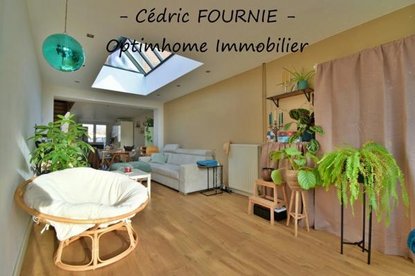 Maison familiale 4 pièces – 3 chambres – Jardin Sud-Ouest – Aucun travaux – Accès rapide Lille