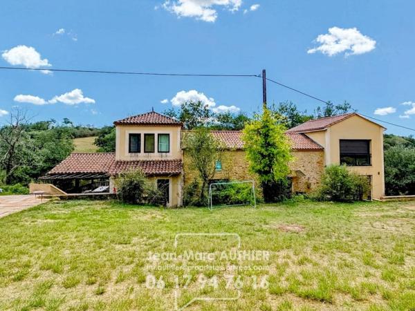 Propriété de charme, 212 m2, 6 chambres, piscine chauffée sur 6774 m2