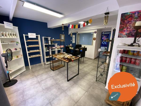 Fonds de commerce 60m² Esotérisme et Lithothérapie