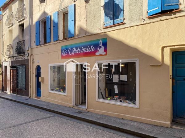 Fonds de commerce 60m² Esotérisme et Lithothérapie