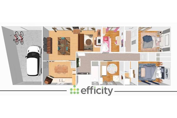 Maison 6 pièces - 110 m² Exclusivité efficity