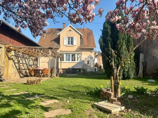 À vendre à Sélestat – Élégante maison de maître avec jardin arboré
