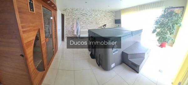 Maison contemporaine cocooning avec piscine – Vue paronamique – À 18 min de Marmande, 1 H de Bordeaux