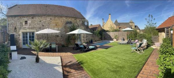 Maison ancienne - Sarlat-la-caneda SECTEUR SALIGNAC- MAISON COUP DE COEUR AVEC PISCINE
