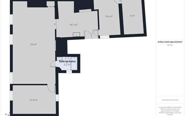 Appartement à louer    3 pièces •  Bernay