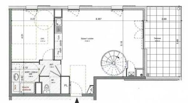 Appartement 5 pièces - 123 m² Exclusivité efficity