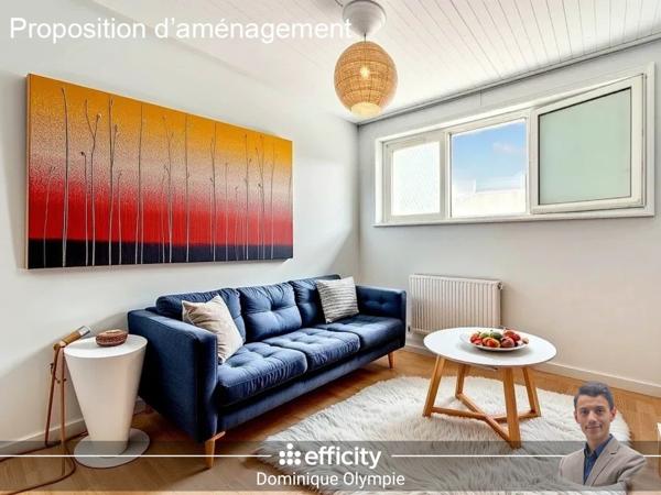 Appartement 2 pièces - 27 m² Exclusivité efficity