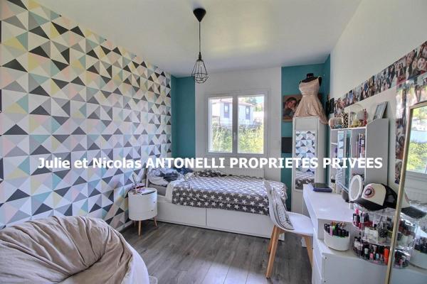 Maison 147m² habitables, 4 chambres dont un studio indépendant, piscine et spa