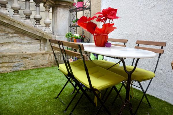 Montpellier Comédie-Location meublée T2 avec cour privée