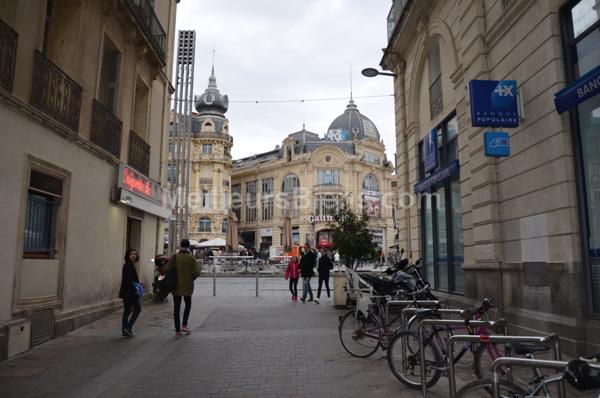 Montpellier Comédie-Location meublée T2 avec cour privée