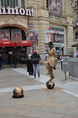 Montpellier Comédie-Location meublée T2 avec cour privée