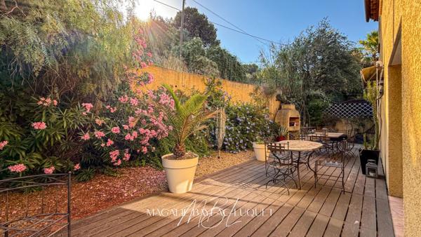 BÉZIERS MAISON FAMILIALE D'ENVIRON 139 M²  3 CHAMBRES + BUREAU  JARDIN ARBORÉ  PISCINE  GARAGE