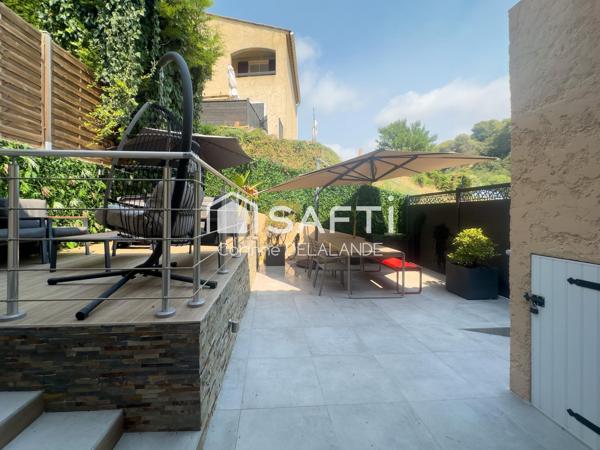 Bas de villa 3 pièces, terrasse, 2 parkings