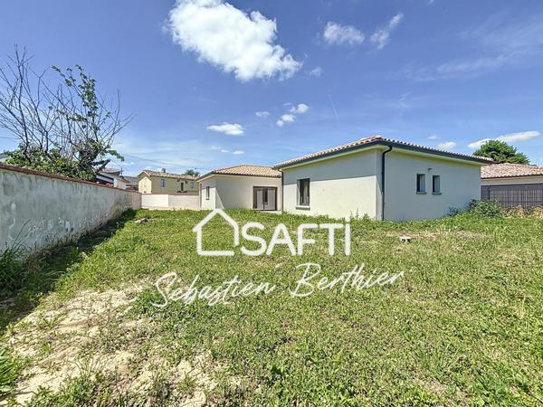 Villa neuve 4 chambres à Lavaur – Centre-ville à pied, terrain de 741 m²