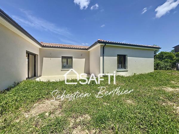 Villa neuve 4 chambres à Lavaur – Centre-ville à pied, terrain de 741 m²