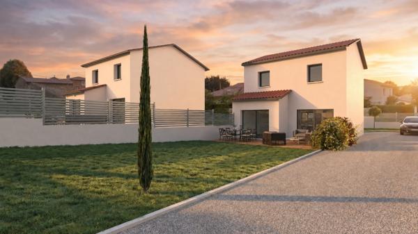 Monistrol-sur-Loire 43120 parcelle de terrain constructible viabilisée de 886 m²