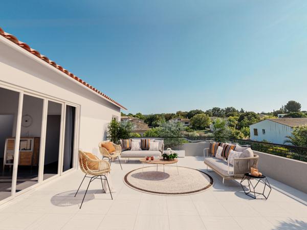 APPARTEMENT 5 PIECES 162M² - TERRASSE 140M² - PUYRICARD / AIX-EN-PROVENCE (13100)