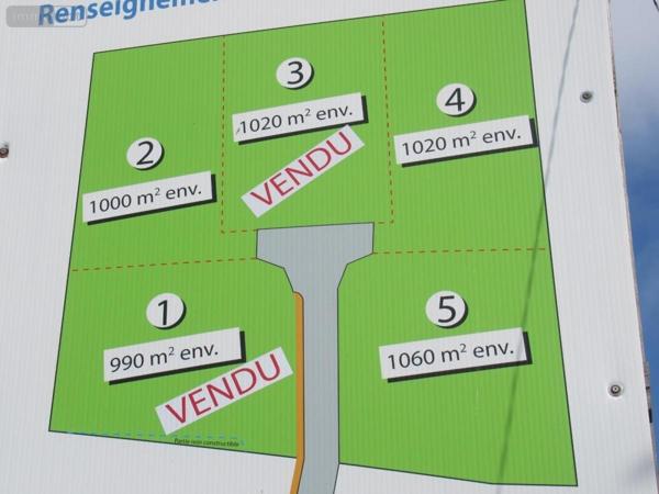 Terrain à Batir à vendre à Chevroux dans l'Ain (01190), ref : 01018-411