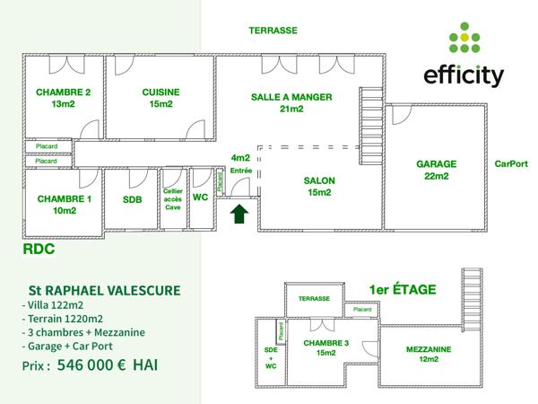 Maison 5 pièces - 122 m² Bien prestige