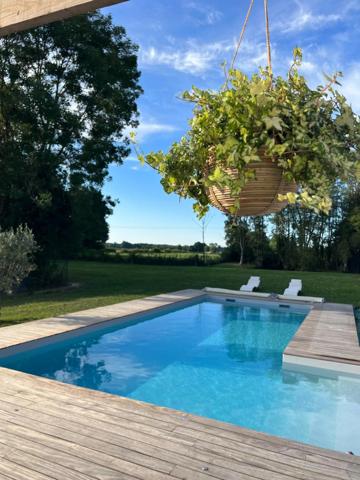 Magnifique maison contemporaine de plain-pied – 130 m² – 2018 – Terrain 7 400 m² avec piscine