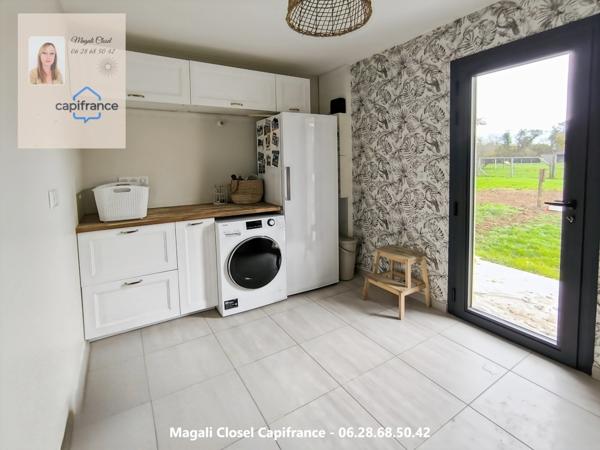 Magnifique maison contemporaine de plain-pied – 130 m² – 2018 – Terrain 7 400 m² avec piscine