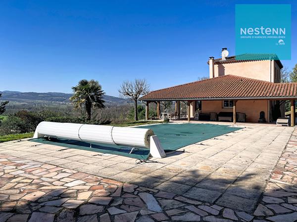 PROPRIETE CHALAIN D'UZORE - 5 pièces - Vue panoramique - 10 MIN MONTBRISON 42600