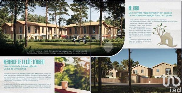 Maison 3 pièces de 46 m² à LACANAU OCEAN (33680)