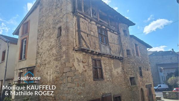 Maison de caractère à rénover – Olliergues