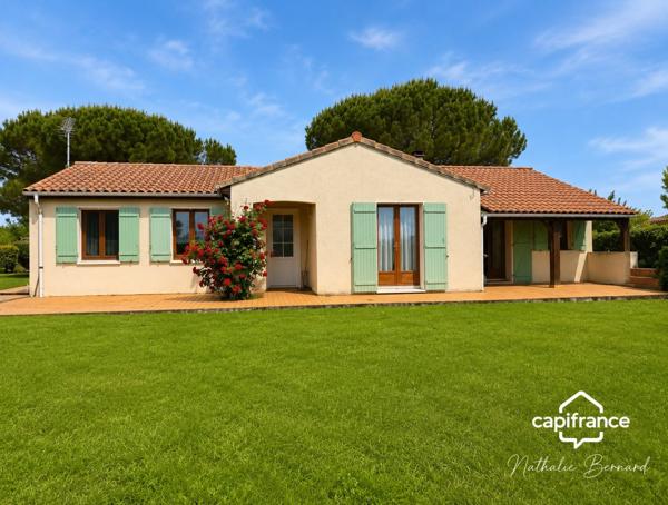 Maison de plain-pied 115 m² ALLEZ ET CAZENEUVE (47)